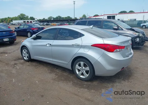 2013 Hyundai Elantra Gls from USA, damaged, VIN KMHDH4AE2DU534705